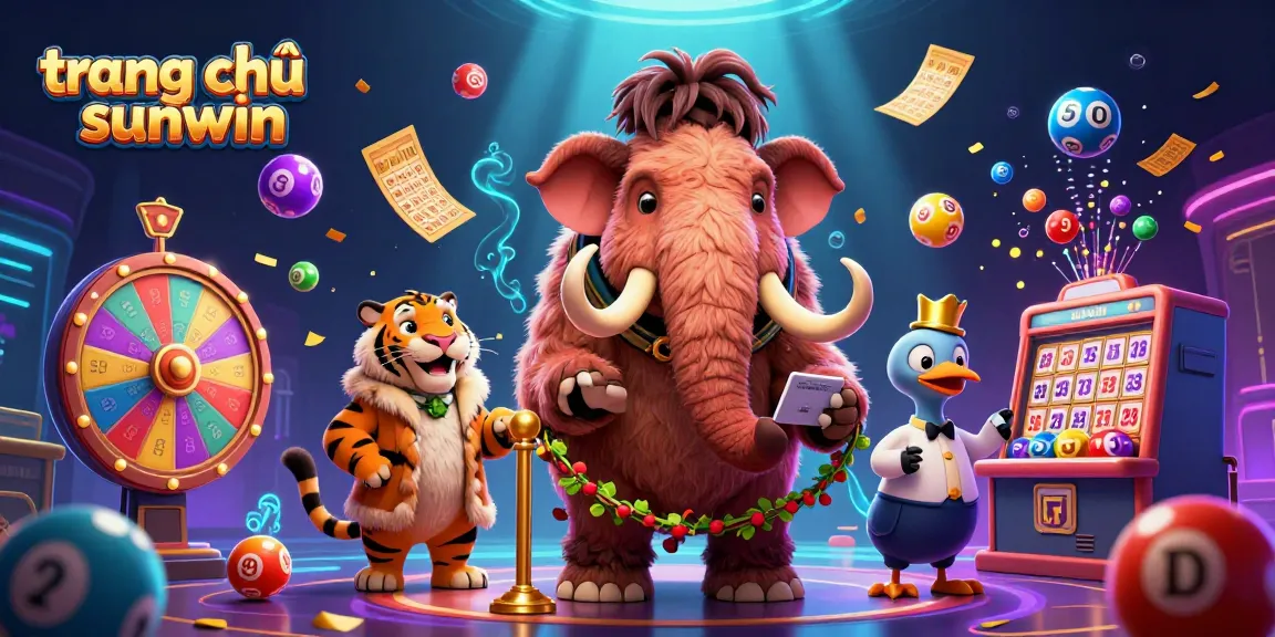 Win big at trang chủ sunwin with engaging casino characters amid vibrant lottery actions.