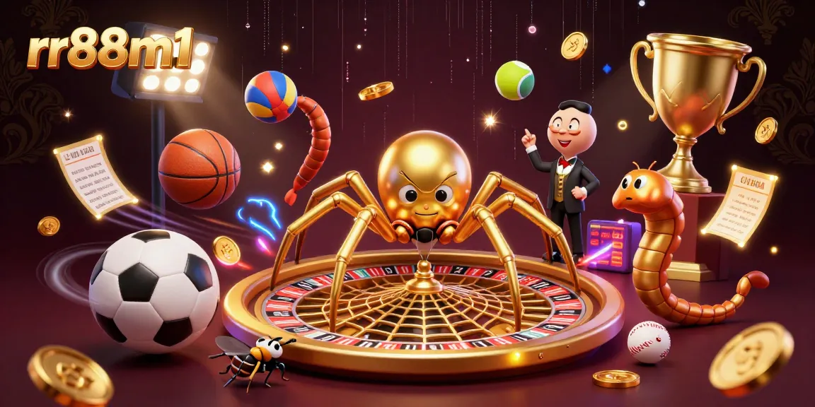 Experience thrill with rr88m1 at the roulette wheel as playful creatures spin to win!