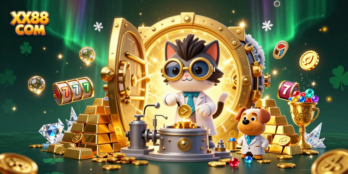Win big with XX88 COM's exciting slot games featuring sparkling treasures and animated characters.